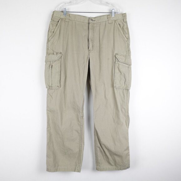 Carhartt Force Tappen Cargo Pants Mens 40x30 Relaxed Fit Ripstop Workwear - Picture 1 of 11